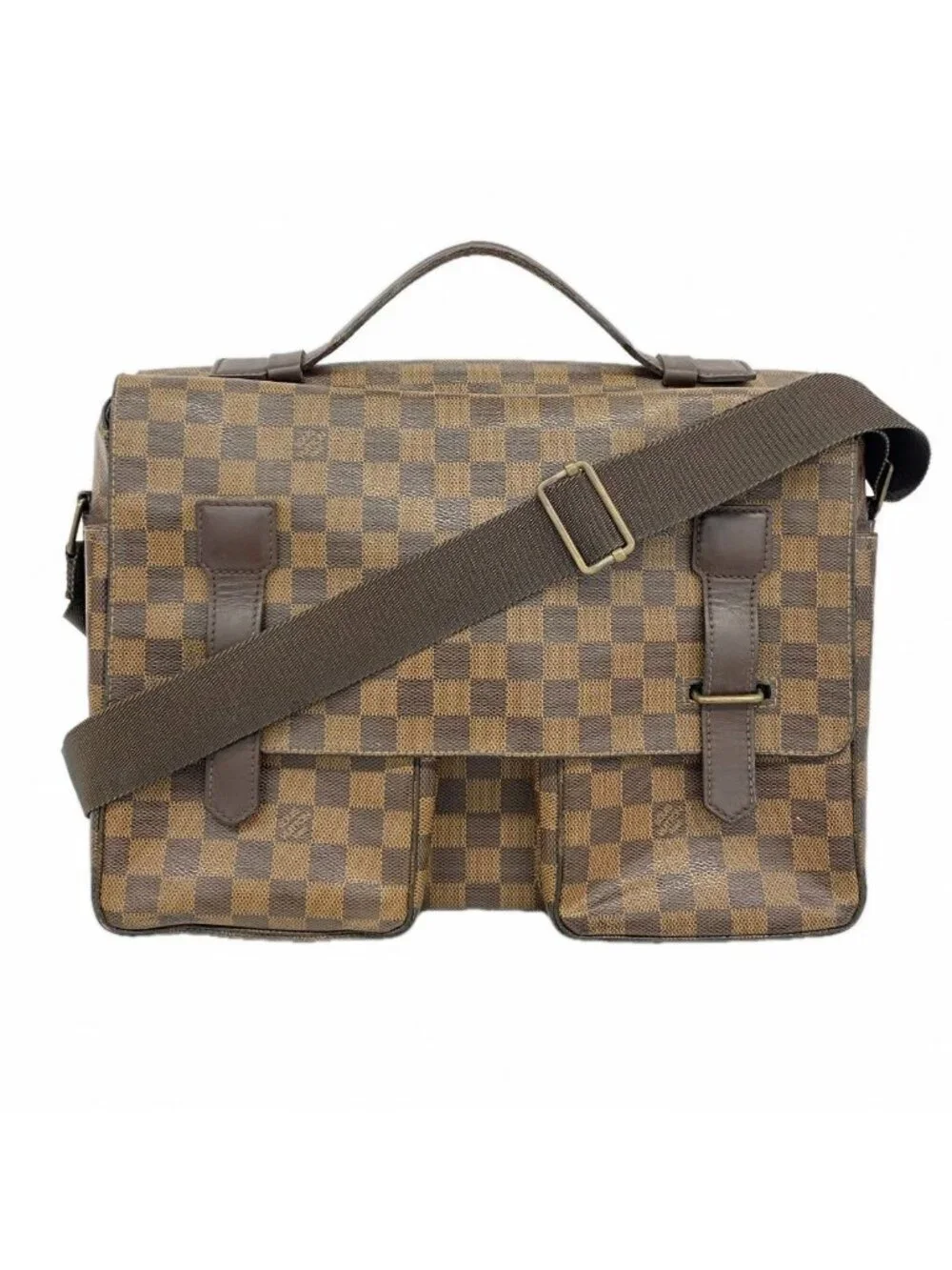 Louis Vuitton Shoulder Bag Damier Broadway Ebene